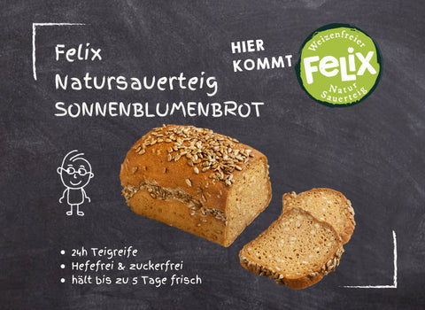 Felix Natursauerteig Sonnenblumenbrot 800g