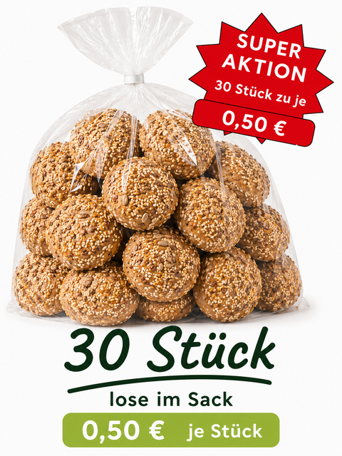 SUPER AKTION Mehrkornbrötchen 30x70g